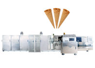 विभिन्न रोलिंग स्टेशन, 47 बेकिंग प्लेट्स के साथ उच्च लचीलापन आइसक्रीम शंकु उत्पादन लाइन