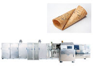 सीई आइसक्रीम शंकु उत्पादन लाइन, चीनी शंकु बेकिंग मशीन 10 - 11 गैस खपत / घंटा