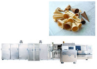 स्टेनलेस स्टील स्वचालित चीनी शंकु उत्पादन लाइन, आइस क्रीम कॉन बेकिंग मशीन 4000 मानक Cones / घंटा