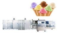 उच्च क्षमता 3500 पीसीएस / घंटे आइसक्रीम कोन मशीन कम गैस की खपत