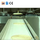 डिजिटल डिस्प्ले वेफल कोन उत्पादन लाइन ओब्लेस वेफर उत्पादन के लिए बेकिंग मशीन