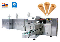 मानक आइस क्रीम कॉन 10000PCS / घंटा के लिए हाई पावर फ्लेक्सिबल शुगर कॉन मशीन