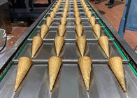 आइसक्रीम कोन उत्पादन उपकरण, 260 * 240 मिमी के 63 बेकिंग टेम्प्लेट की बहुआयामी स्वचालित स्थापना।
