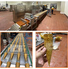 OEM रसोई वाणिज्यिक आइसक्रीम वफ़ल कोन मशीन 10000 पीसी / घंटा