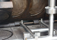 खाद्य कारखाने के लिए स्टेनलेस स्टील स्वचालित वेफर बिस्किट उत्पादन लाइन