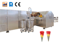 स्वचालित आइसक्रीम कोन उत्पादन लाइन चीनी कोन मशीन लुढ़का
