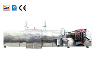 पीएलसी स्वचालित वफ़ल शंकु उत्पादन लाइन वफ़ल बिस्किट बनाने की मशीन
