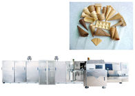 वफ़ल कॉन सीई प्रमाणन बनाने के लिए वाणिज्यिक स्वचालित चीनी शंकु उत्पादन लाइन