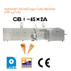 उच्च उत्पादन आइसक्रीम शंकु रोलिंग मशीन 6800L x 2400W x 1800H मिमी