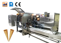 लुढ़का चीनी कोन उत्पादन लाइन वाणिज्यिक आइसक्रीम कोन बनाने की मशीन