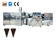 137 प्लेट्स 140 मिमी कोन आइसक्रीम मशीन आइसक्रीम कोन विनिर्माण मशीन