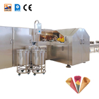 2.0h 137 बेकिंग प्लेट्स स्वचालित आइसक्रीम कोन उत्पादन लाइन आइसक्रीम कोन बेकर मशीनरी