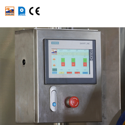 सीई के साथ समायोज्य 1.5KW स्टेनलेस स्टील आइसक्रीम कोन उत्पादन संयंत्र