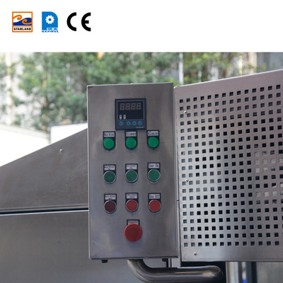 0.75kw मुख्य मोटर विनिर्देश सीई के साथ स्वचालित वेफर शंकु उत्पादन लाइन