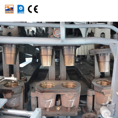 0.75kw मुख्य मोटर विनिर्देश सीई के साथ स्वचालित वेफर शंकु उत्पादन लाइन