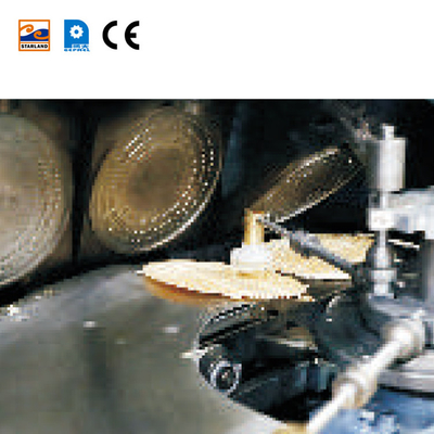 स्वचालित स्टेनलेस स्टील स्वचालित ओब्लेस वेफर उत्पादन लाइन मशीन