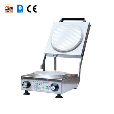 वाणिज्यिक शंकु बेकर 290 W * 400 D * 180 H मिमी विनिर्देशों के साथ अर्ध स्वचालित नियंत्रण