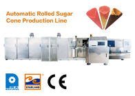 क्षैतिज रोलिंग सिस्टम के साथ स्वचालित आइसक्रीम शंकु उत्पादन लाइन