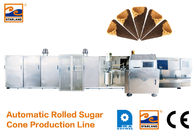 वफ़ल कप / बाउल सीई बनाने के लिए पूर्ण स्वचालित चीनी शंकु उत्पादन लाइन स्वीकृत