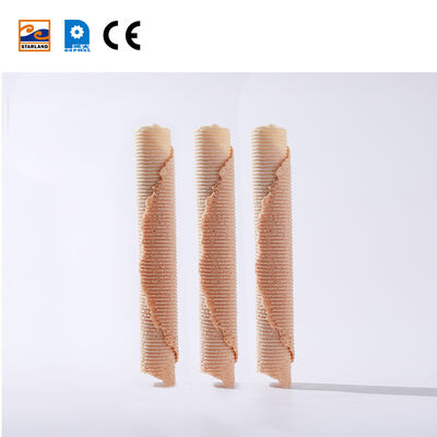 खाद्य उद्योग में निरंतर उत्पादन और आसान रखरखाव के लिए डिज़ाइन की गई स्वचालित अंडा रोल उत्पादन लाइन