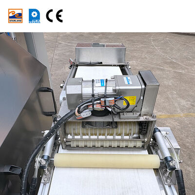 Stainless Steel Biscuit Making Equipment Combined With Automatic Waffle Roll Production Line Ensuring Consistent Biscuit And Output