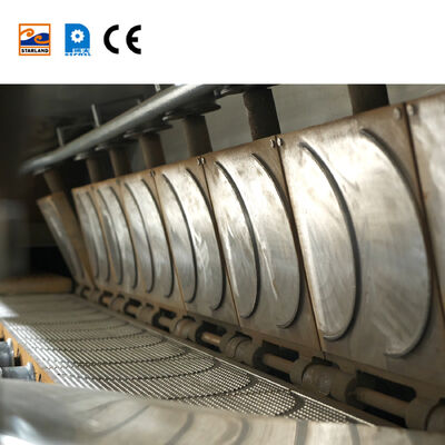 PLC Control System Automatic Barquillo Cone Production Line Video Technical Support Delivers Continuous Production Capability