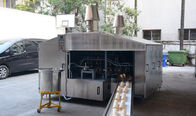 रेस्तरां 10000 पीसी / घंटा वफ़ल कोन बनाने की मशीन इलेक्ट्रिक आइसक्रीम कोन