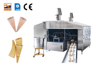 28 बेकिंग प्लेट के साथ उच्च उत्पादकता वफ़ल शंकु उत्पादन मशीन