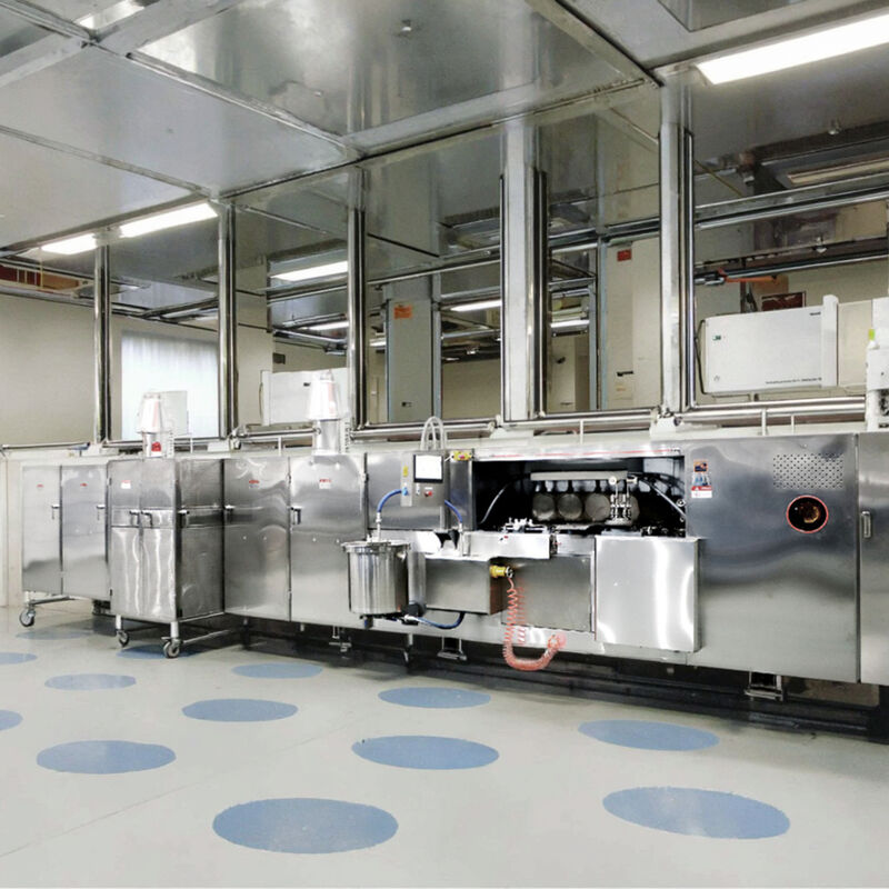 पीएलसी नियंत्रण प्रणाली वेफर बिस्किट उत्पादन लाइन स्टेनलेस स्टील ओब्लेस वेफर विनिर्माण उपकरण