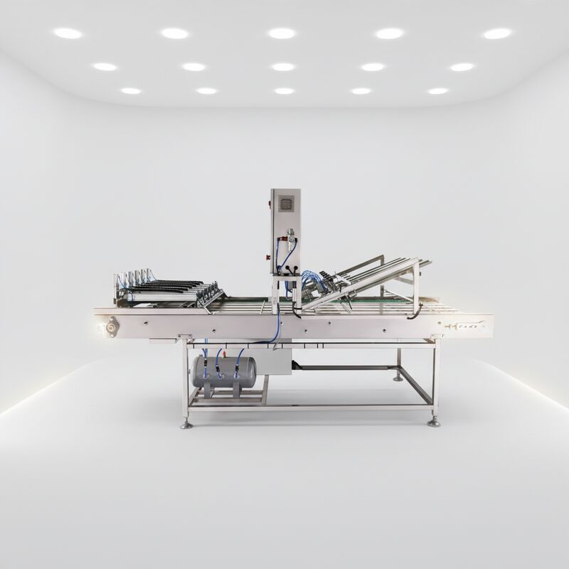 फैक्टरी डायरेक्ट सेल्स स्वचालित मार्शलिंग कूलिंग कन्वेयर चीनी कोन उत्पादन लाइन के लिए