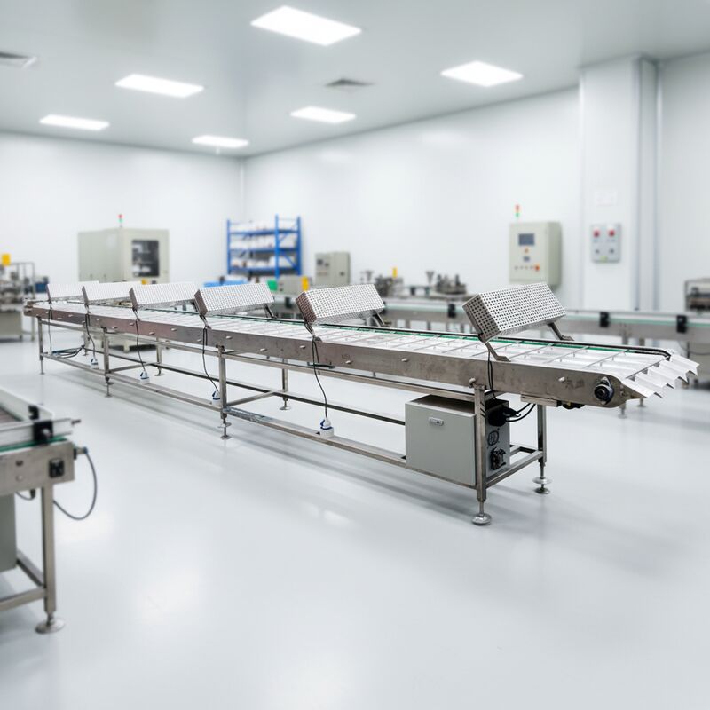 मार्शलिंग कूलिंग कन्वेयर पावर सप्लाई निरंतर खाद्य प्रसंस्करण के लिए इंजीनियर