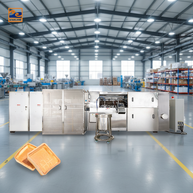 High Capacity Tart Shell Production Line Utilizing PLC Control System Delivering Consistent And Increased Productivity