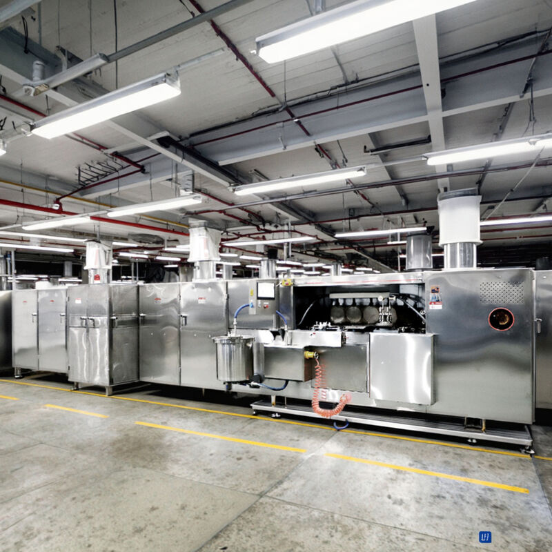 स्वचालित वेफर बिस्किट उत्पादन लाइन निरंतर वेफर बिस्किट विनिर्माण और पैकेजिंग दक्षता के लिए अनुकूलित मशीन