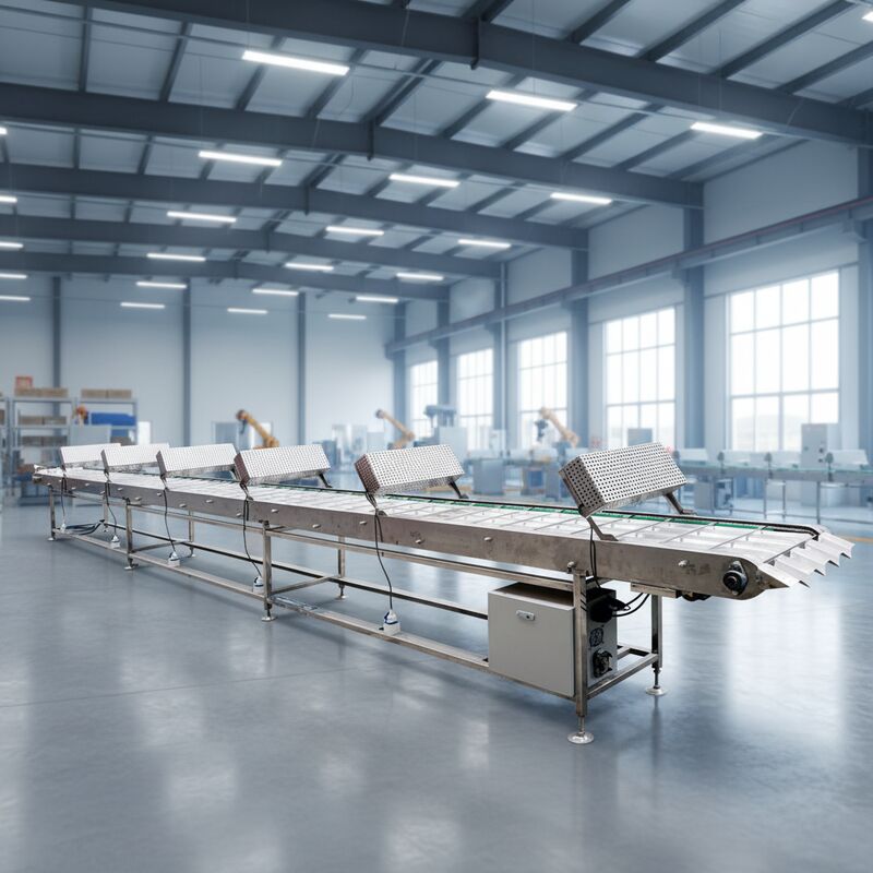 Accessories Ready Marshalling Cooling Conveyor Easy Maintenance Procedures