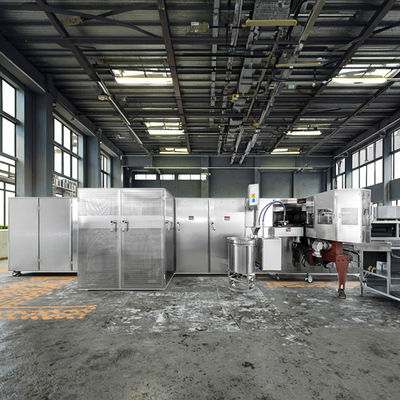 उच्च मांग बाजार में स्टेनलेस स्टील की टोकरियों के लिए पीएलसी नियंत्रण प्रणाली स्वचालित वफ़ल बास्केट मशीन