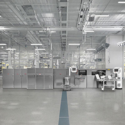 पीएलसी गैस हीटिंग एग रोल उत्पादन लाइन 1200/घंटा उत्पादन