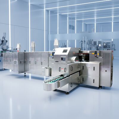 उच्च उत्पादकता आइसक्रीम शंकु बनाने की मशीन विनिर्देश एक सुसंगत शंकु देने के लिए बनाया गया