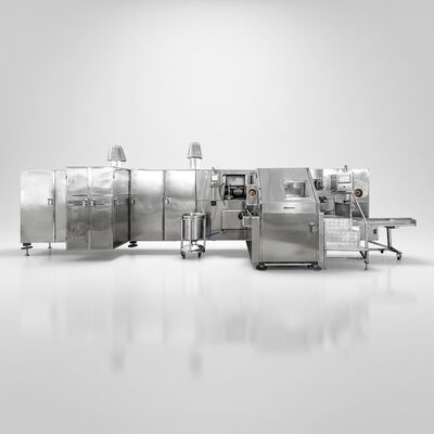 1800 पीसी/एच क्षमता वाली बारक्वि<bos>ो कोन मशीन, जो स्थिर प्रदर्शन और सुसंगत कोन प्रदान करती है