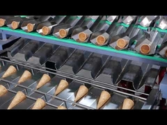 इलेक्ट्रिक 5 स्लाइस फूड कोर्ट उपकरण दिल के लिए बेल्जियम वेफल्स बनाना